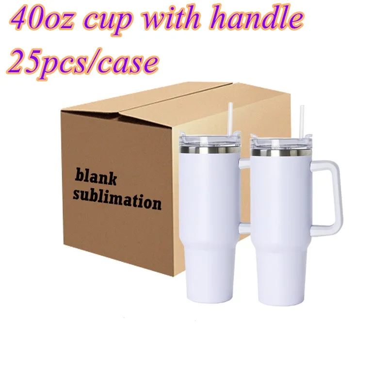 40oz Stainless Steel 30 Oz Sublimation Tumblers With Handle, Lid, And Straw  Ideal For Outdoor Camping And Beer Lovers A0064 From Hc_network002, $7.11